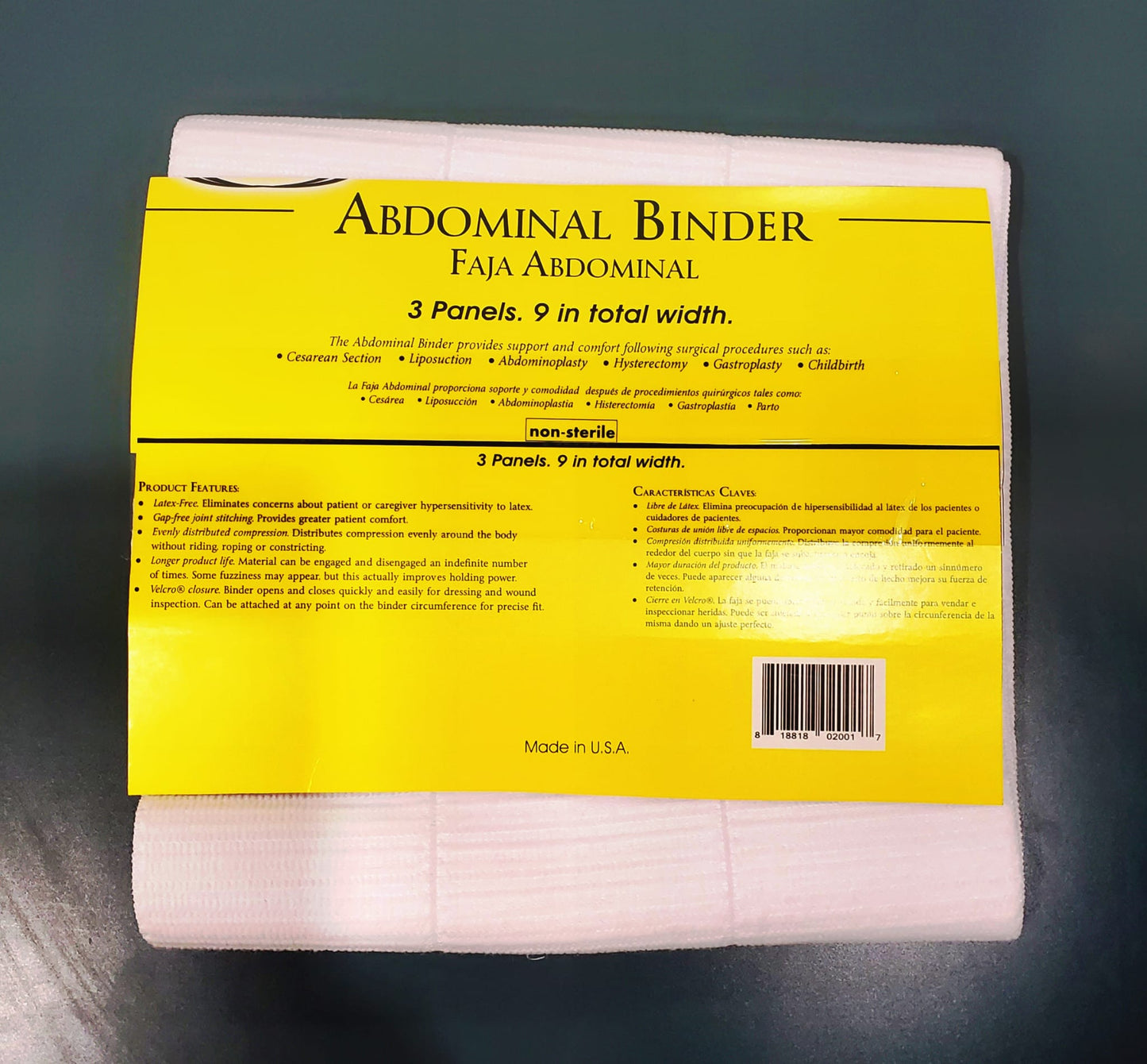 ABDOMINAL BINDER
