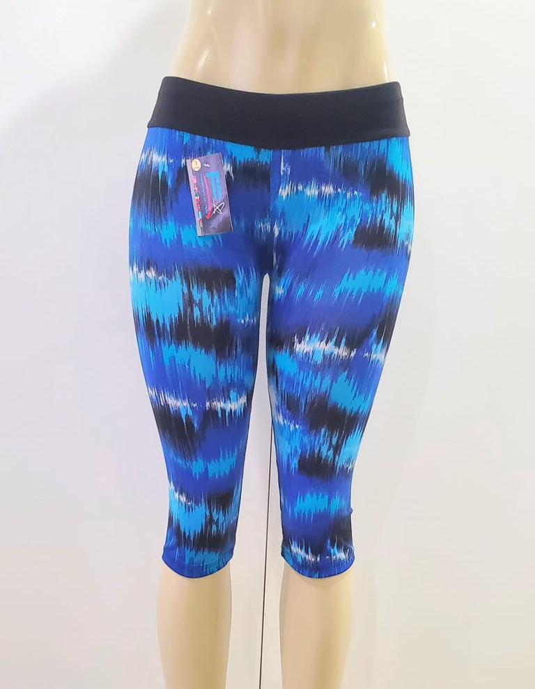 Printed Sport Capri ZigZag